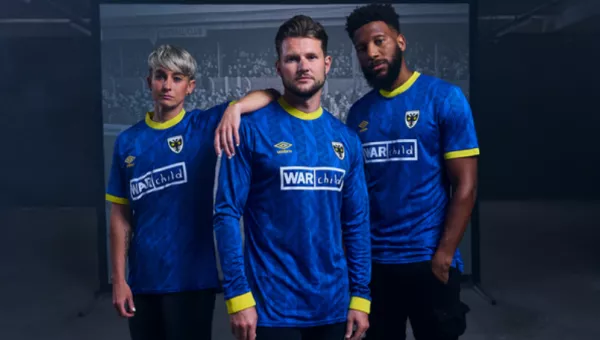 The new AFC Wimbledon kit.
