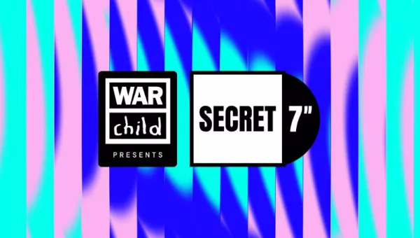 Secret 7" logo on a colourful background